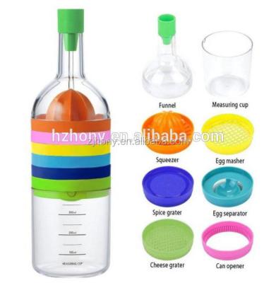 China New Disposable Bin 8 Kitchen Tool Multi Mode Kitchen Tools Bin 8 Kitchen Tool (Juices, Strains, Grates, and More!) Like Bottle for sale