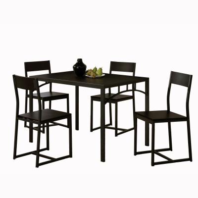 China Popular Simple American Style Dining Set Dining Table Set for sale