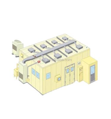 China Pharmaceutical Wholesale Pharmaceutical Module Dust Proof Cleanroom With Stainless Steel Wall Panel for sale