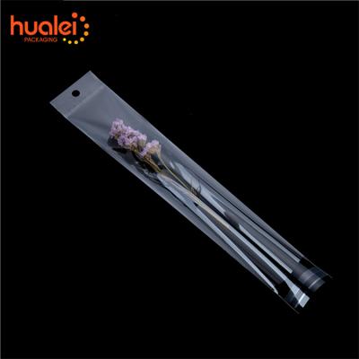 China OEM Recyclable Service Custom Header Card Bags Opp Clear Self Adhesive Plastic Poly Bag For Jewelry for sale