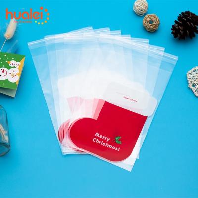 China China Factory Recyclable Food Candy Cookie Cookie Christmas Gift Clear Opp Plastic Packaging Bag for sale