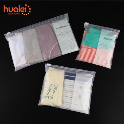 China Custom Resealable Biodegradable Zipper Bag Jewelry Apparel T-shirt Packaging Bag Recyclable Zipper Bag for sale