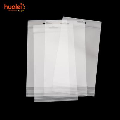 China Wholesale Recyclable China Custom Printed Self Adhesive OPP/CPP Header Bag, OPP/CPP Header Card Packaging Bag for sale