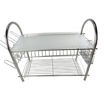 China 2021 New Year High Quality Sustainable Stainless Steel Kitchen Rack For Dish Bowl Storage Rack for sale