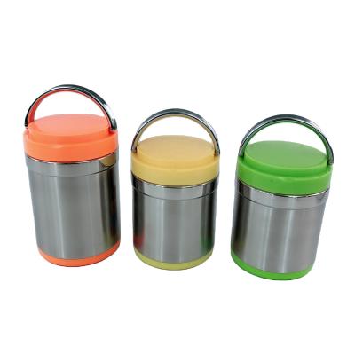 China Sustainable Hot Sale Stainless Steel Food Warmer Food Flask Vacuum Lunch Box Thermal Container for sale