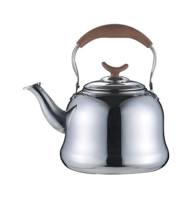 China Viable High Quality Stainless Steel Tea Kettle Cookware Whistler Set Kettle For Hotel Serving for sale