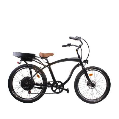 China Aluminum alloy factory direct sales 750w 48v light weight E electric bikes with disc brake for sale