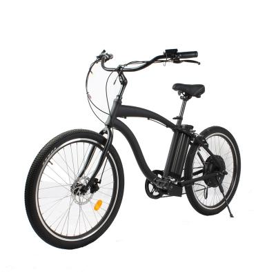 China Aluminum alloy 48V 500W 26 inch traveling carbon beach lowrider utility bike in electric bicycle for sale