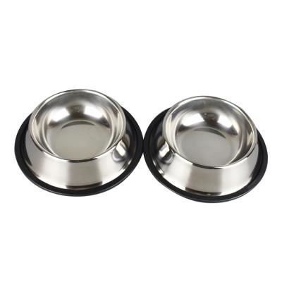 China Factory Wholesale Price Stainless Steel Dog Bowls Sustainable Water Bowls Pet Slow Bowls for sale