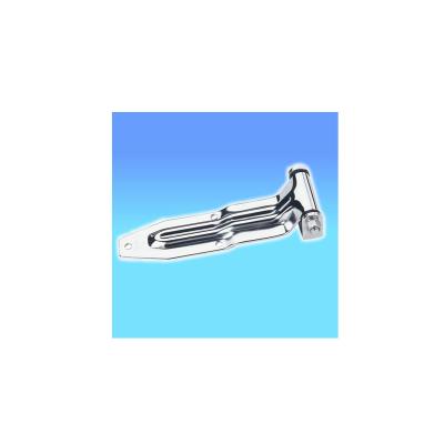 China AUMARK Truck Trailer Container 304 Stainless Steel Door Hinge Van Rear Side T Strap Door Hinges for sale