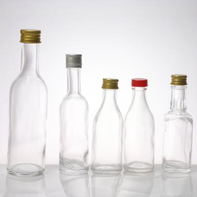 China Wholesale 50ml Mini Glass Xo Bottle Alcoholic Beverage Bottle From Liquor Packaging Factory for sale