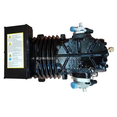 China Good quality 8 cylinders semi-hermetic refrigeration unit compressor DKL-150-EWN compressor for hotels for sale