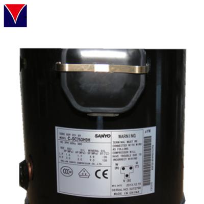 China Refrigeration Parts R22 SANYO Compressor 10hp Sanyo Compressor Compressor Catalog C-SC753H9H for sale