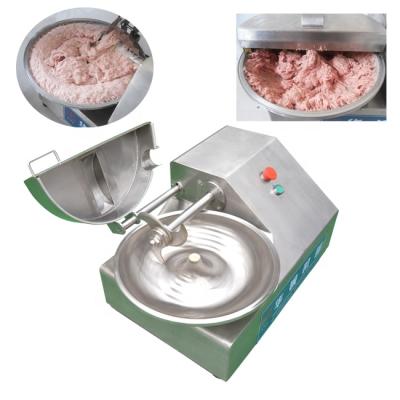 China Factory use industrial meat bowl cutter machine sausage bowl cleaver machine meat making machine for meat for sale