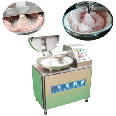 China Factory use electric meat bowl cutter bowl cleaver machine industrial meat making machine for meat for sale