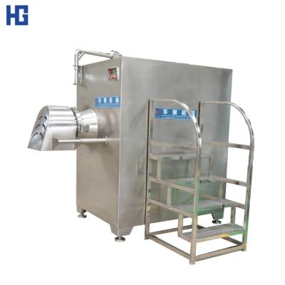 China Meat Processing Huagang Industrial Frozen Chopper For Frozen Block Above -18 Celsius / Chopper Price for sale