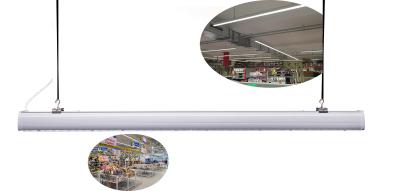 China 100-277V LED Linear Ceiling Lights White Color , Tri Proof Led Lights For Commercial Buildings for sale