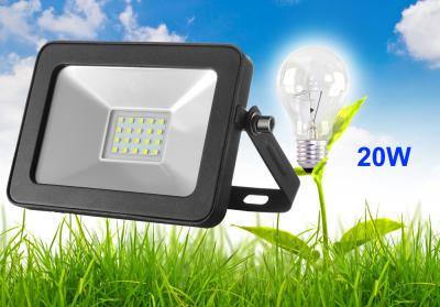 China 20 Watt Led Waterproof Flood Lights , Portable Rechargeable Led Floodlight Ip65 for sale