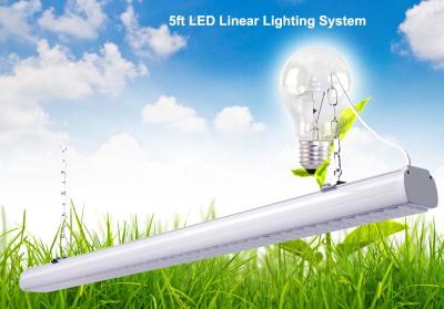 China Cool White LED Linear Ceiling Lights , 72W Led Outdoor Lighting Fixtures For Buildings for sale