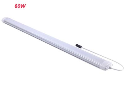 China Super Bright 5ft Led Warehouse Lighting Fixtures 60W , Linear Light Fixtures 120° Beam Angle for sale