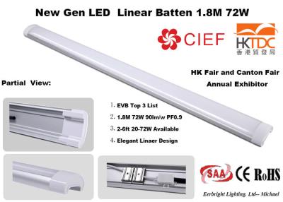 China Aufputzmontage-lineare hängende Leuchten/LED lineares verschobenes beleuchtendes 6750lmm zu verkaufen