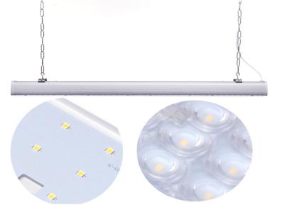 China 9400lm IP44 Linear Suspended LED Lighting For Supermarket , AC100-277V Input Voltage for sale