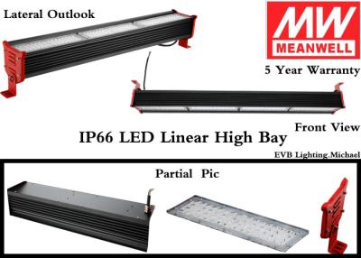 中国 5500 - PMMAレンズ285*140*125mmが付いている線形高い湾IP66を掛ける44000lm LED 販売のため