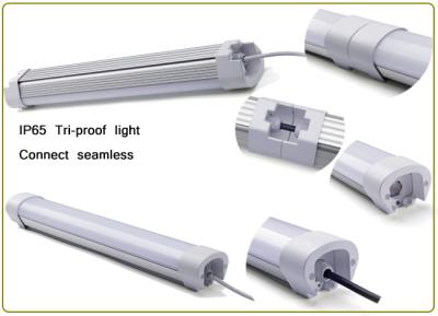 China IP65 LED linear exterior que enciende 0-10v que amortigua 40w los 4ft 5000k 1200 * 86 * 74m m en venta