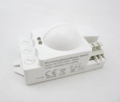 China AC220-240V Microwave Motion Sensor Light Use Switch 5.8Gz Ignition for sale