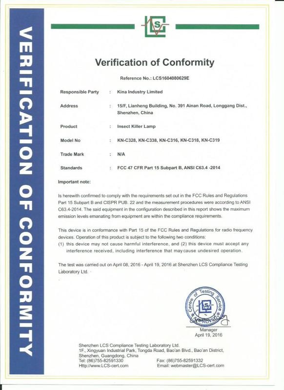 FCC - Shenzhen Boyoud Industry Co., Ltd.