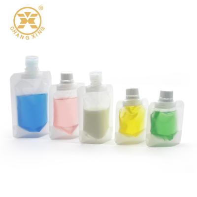 China Flüssigseife-Verpacken Eco Plastik-Flip Plastic Bag With Screw Kappe pp. 10ml 50ml freundliches zu verkaufen