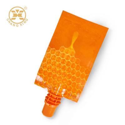 Cina La polvere 500g del LDPE Honey Sachet Packaging Rohs Protein sta sul sacchetto con l'ugello in vendita