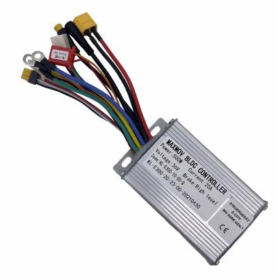 China MAXMOV E-CITY Scooter Spare Parts 500W 36V 20A Aluminum Electric BLDC Controller For Lead Acid Battery for sale