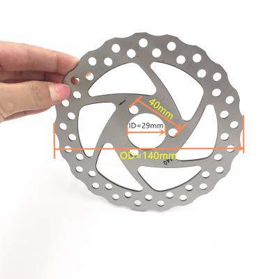 China Electric Scooter Spare Parts Disc Brake Disc 3 Hole 29mm ID Disc Brake Rotors For Evoke 29mm for sale