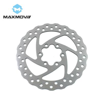 China Electric Scooter Spare Parts Disc Brake Disc 6 Hole 33mm ID Disc Brake Rotors For Evoke 33mm for sale