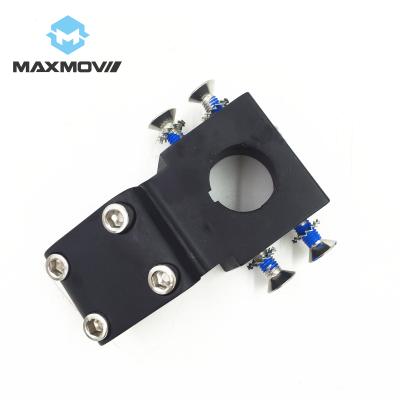 China Aluminum alloy gas/electric scooter handlebar bracket aluminum alloy fixing block with M8 bolts for sale