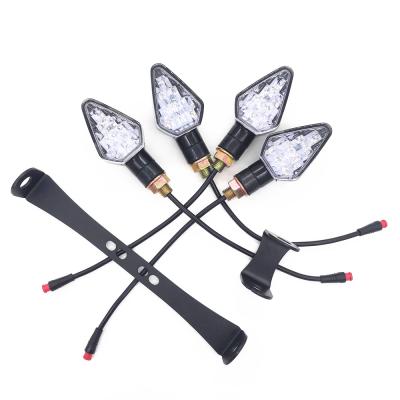 China Maxmov Electric Scooter E-mark Approved Turn Signal Lamp Lights 4pcs Including Brackets ZXD01 for sale