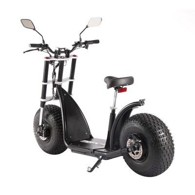 China 2019 Unisex Popular Theftproof Fat Tire 1500W Electric Scooter With Shock Absorber For Adults for sale