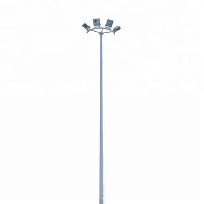 China Square 30 Meter Tower Single Pole High Mast Lighting Pole for sale