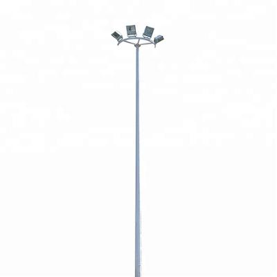 China Square 15m High Mast Pole Vertical Mounted Telescoping Mast Light Tower Light Pole for sale