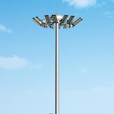 China Square 30m 8 M Mast Pole Lighting High Steel Price Galvanized Street Lighting Lamp Pole for sale