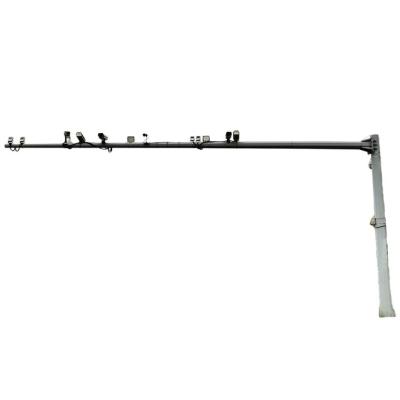 China CCTV Surveillance Powder Coating Steel Traffic Surveillance Pole With 3m, 6m, 9m Bracket for sale