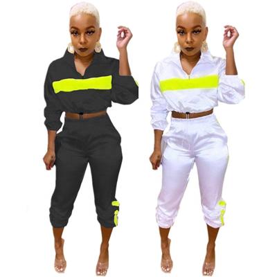 China Manufacturer QUICK DRY Clothing Stitching Leisure Sports Women 2 Piece Sets for sale