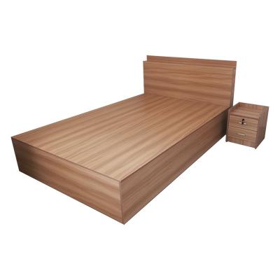 China Modern Customized Modern Bedroom Sets Wooden Storage Beds Frame With Storage And Headboard for sale