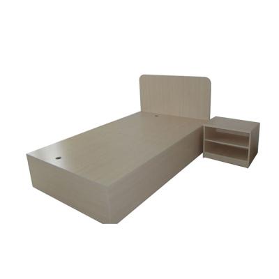 China New Modern Cheap Price Luxury Bedroom Modern Funiture Solid Wood Bed for sale