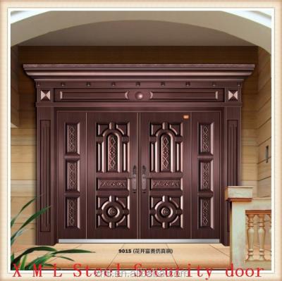 China High quality steel swing entry security door made in china for sale