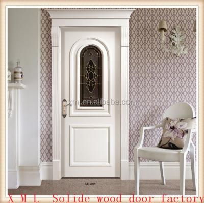 China High Quality Single Swing Teak Wood Door Designs for sale