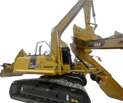 China 2018 KOMATSU PC220-8 Excavadora usada con motor MITSUBISHI en buenas condiciones de trabajo en venta