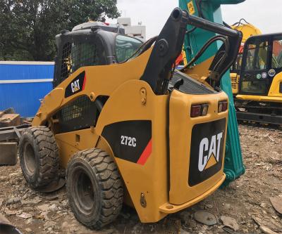 China Top Performance 55 kw Used Loader CAT272C with Machine Weight 16000 16100 kg for sale