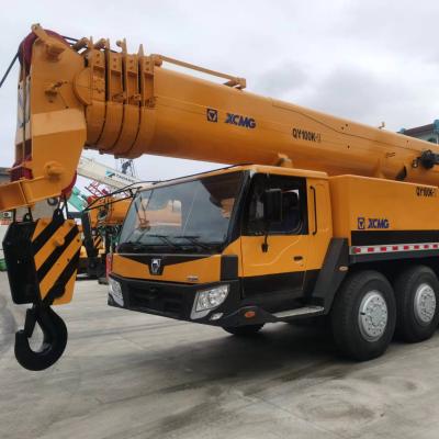 China MOOG Hydraulic Cylinder and Eaton Hydraulic Pump Used Truck Crane QY100K at Affordable for sale